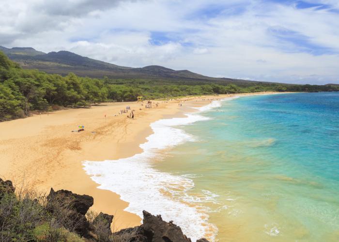 Makena Beach State Park in Maui