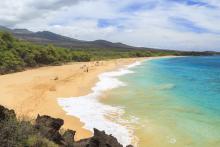 Makena Beach State Park in Maui