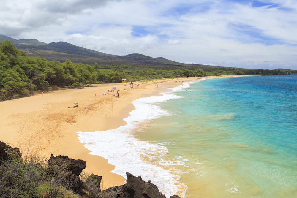 makena beach state park in maui