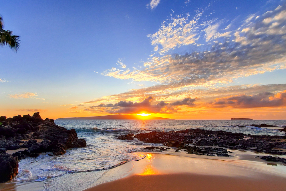 maui sunset sunset maui maalaea bay 