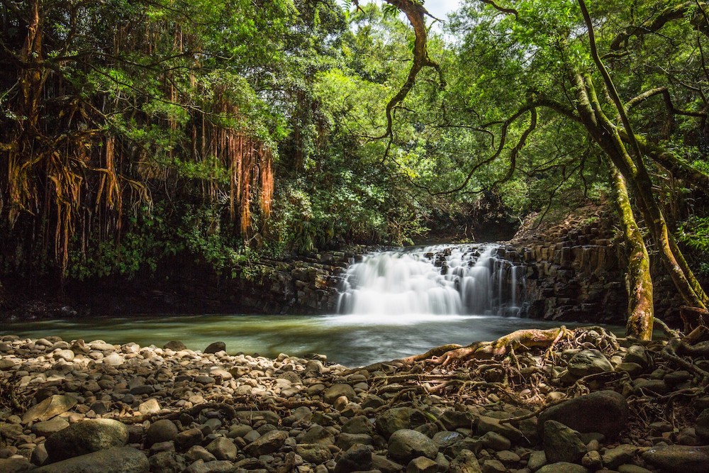 waterfall on maui, maui waterfalls